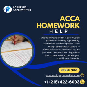 ACCA Homework Help