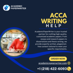 ACCA Writing Help