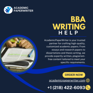 BBA Writing Help