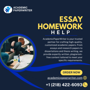 Essay Homework Help