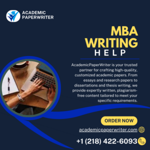 MBA Writing Help